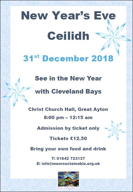 New Year Ceilidh Poster